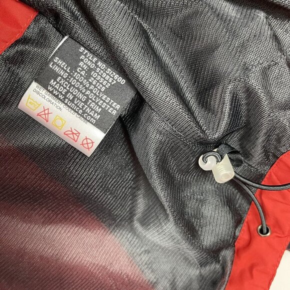 Sunice Golf Windbreaker Rain Jacket Men’s Size Large Red - Picture 4 of 12